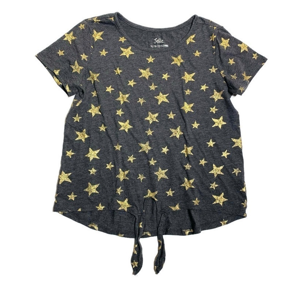 Justice girls‎ 14-16Y tie front tee shirt